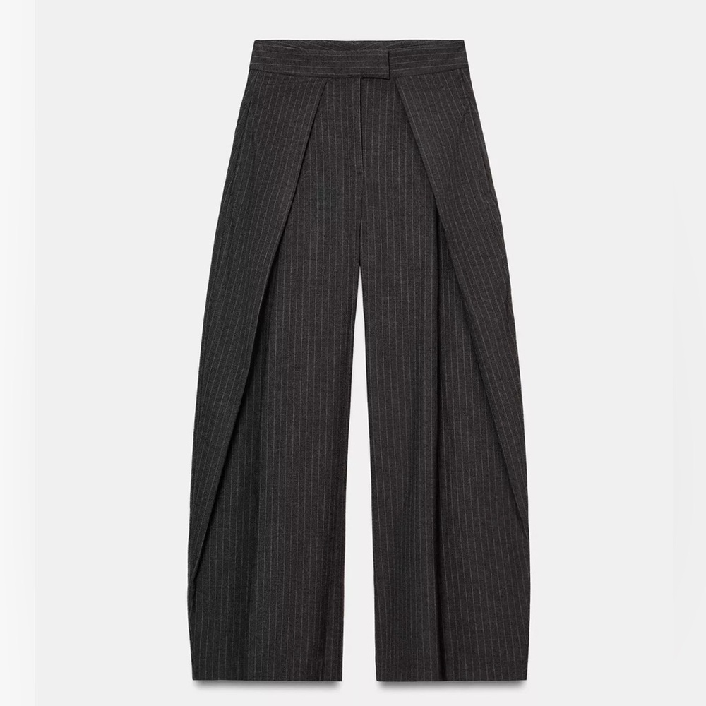 ZW Collection Pleated Wide Leg Pants (USA S)
